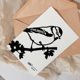 Metalbird Greeting Cards 4 pack