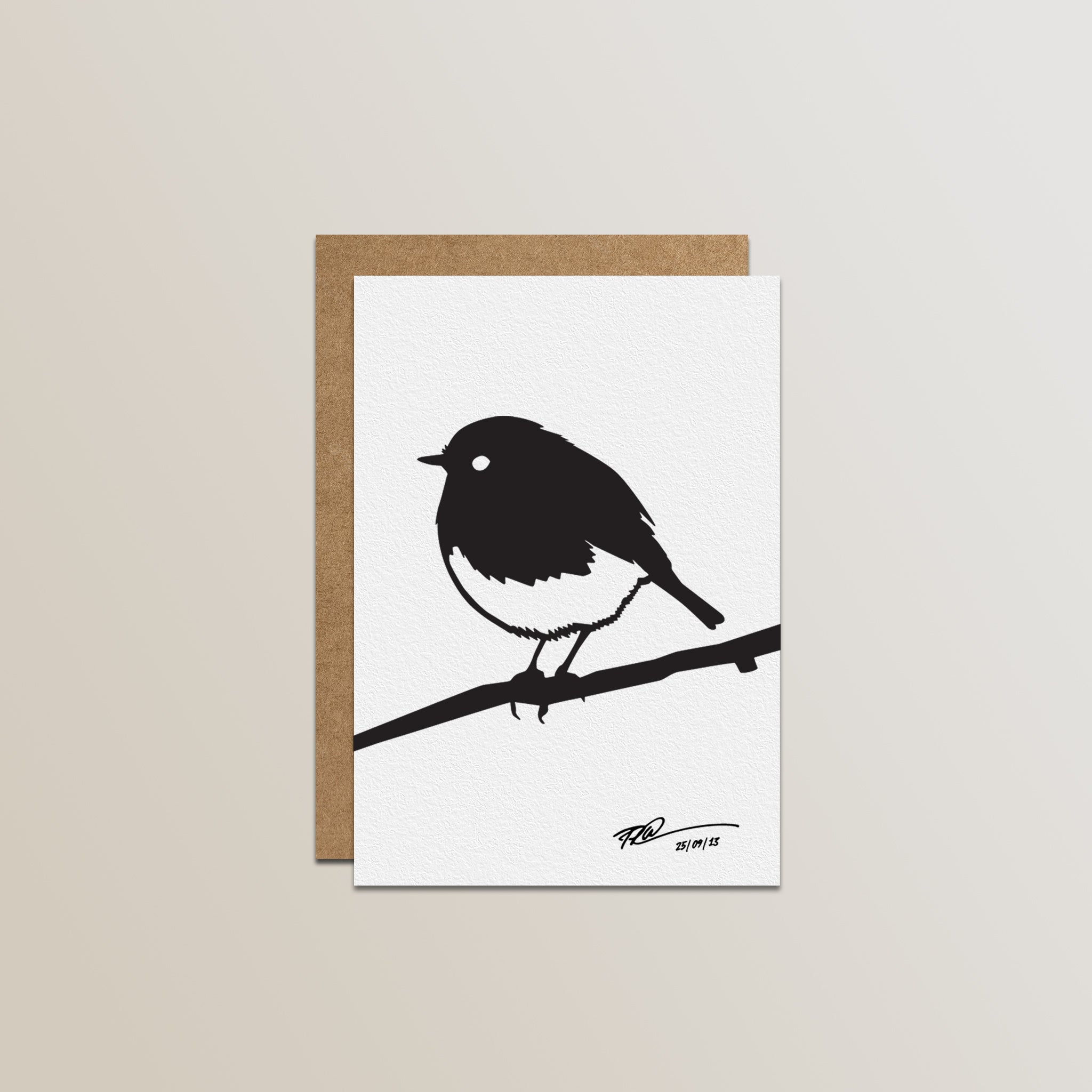 Metalbird Greeting Cards 4 pack